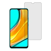 iNFiGO Crystal Clear Impossible Fibre Glass, a Screen Protector compatible for Redmi 9 Prime.-thumb1