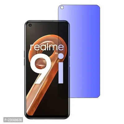 iNFiGO Blue Light Resistant Tempered Glass, a Screen Protector compatible for Realme 9i-thumb0