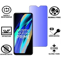 iNFiGO Blue Light Resistant Tempered Glass, a Screen Protector compatible for Realme Narzo 50A Prime-thumb1