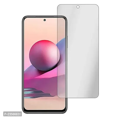 iNFiGO Anti-Scratch Matte Finish Tempered Glass, a Screen Protector compatible for Redmi Note 10S.