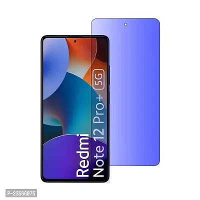 iNFiGO Blue Light Resistant Tempered Glass, a Screen Protector compatible for Redmi Note 12 Pro Plus 5G.