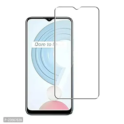 iNFiGO Crystal Clear Impossible Fibre Glass, a Screen Protector compatible for Realme C21-thumb0