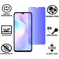 iNFiGO Blue Light Resistant Tempered Glass, a Screen Protector compatible for Redmi 9A.-thumb1