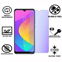 iNFiGO Blue Light Resistant Tempered Glass, a Screen Protector compatible for Mi A3.-thumb1