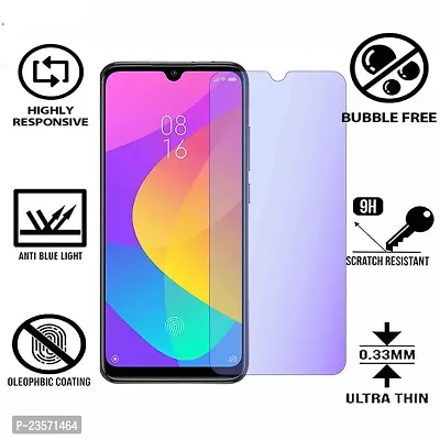 iNFiGO Blue Light Resistant Tempered Glass, a Screen Protector compatible for Mi A3.-thumb2