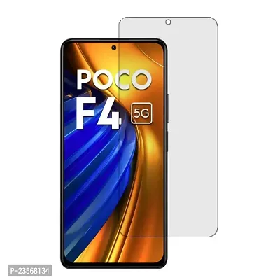 iNFiGO Crystal Clear Impossible Fibre Glass, a Screen Protector compatible for POCO F4 5G.-thumb0