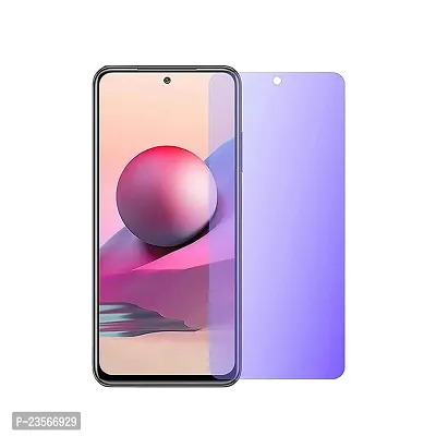 iNFiGO Blue Light Resistant Tempered Glass, a Screen Protector compatible for Redmi Note 10T 5G.