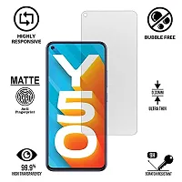 iNFiGO Anti-Scratch Matte Finish Tempered Glass, a Screen Protector compatible for vivo Y50-thumb1