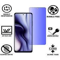 iNFiGO Blue Light Resistant Tempered Glass, a Screen Protector compatible for Mi 10i.-thumb1