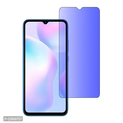 iNFiGO Blue Light Resistant Tempered Glass, a Screen Protector compatible for Redmi 9A.-thumb0