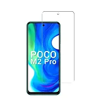 iNFiGO Crystal Clear Impossible Fibre Glass, a Screen Protector compatible for POCO M2 Pro.-thumb1