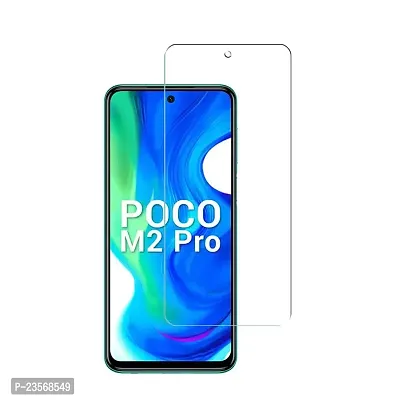 iNFiGO Crystal Clear Impossible Fibre Glass, a Screen Protector compatible for POCO M2 Pro.-thumb2