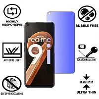 iNFiGO Blue Light Resistant Tempered Glass, a Screen Protector compatible for Realme 9i-thumb1