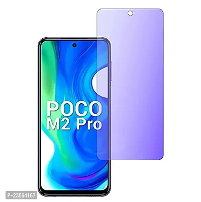 iNFiGO Blue Light Resistant Tempered Glass, a Screen Protector compatible for POCO M2 Pro.-thumb0