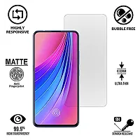 iNFiGO Anti-Scratch Matte Finish Tempered Glass, a Screen Protector compatible for vivo V15 Pro-thumb1