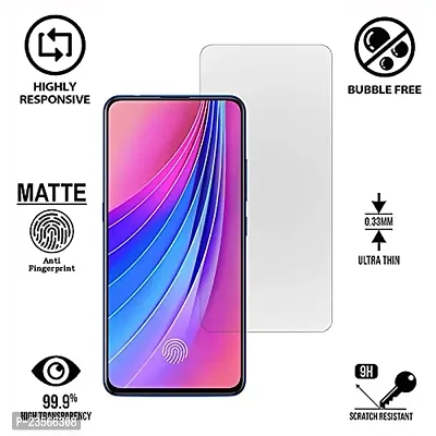 iNFiGO Anti-Scratch Matte Finish Tempered Glass, a Screen Protector compatible for vivo V15 Pro-thumb2