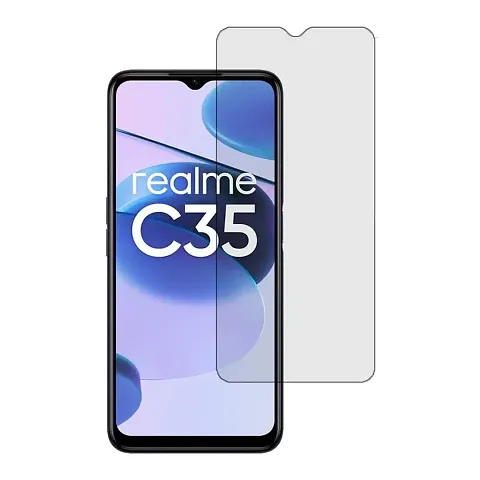 iNFiGO Screen Protector compatible for Realme C35