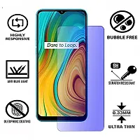 iNFiGO Blue Light Resistant Tempered Glass, a Screen Protector compatible for Realme C3-thumb1