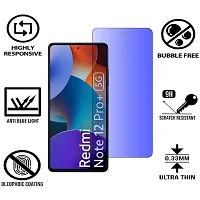 iNFiGO Blue Light Resistant Tempered Glass, a Screen Protector compatible for Redmi Note 12 Pro Plus 5G.-thumb1