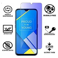 iNFiGO Blue Light Resistant Tempered Glass, a Screen Protector compatible for Realme C2-thumb1
