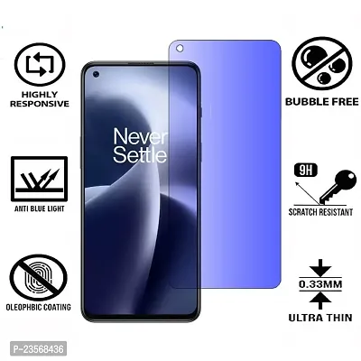 iNFiGO Blue Light Resistant Tempered Glass, a Screen Protector compatible for OnePlus Nord 2T-thumb2