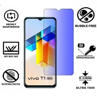 iNFiGO Blue Light Resistant Tempered Glass, a Screen Protector compatible for vivo T1 5G-thumb1