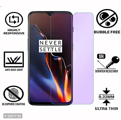 iNFiGO Blue Light Resistant Tempered Glass, a Screen Protector compatible for OnePlus 6T-thumb2