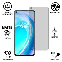 iNFiGO Anti-Scratch Matte Finish Tempered Glass, a Screen Protector compatible for OnePlus Nord CE 2 Lite-thumb1