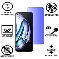 iNFiGO Blue Light Resistant Tempered Glass, a Screen Protector compatible for Realme 9 5G Speed Edition-thumb1