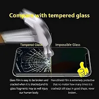 iNFiGO Crystal Clear Impossible Fibre Glass, a Screen Protector compatible for Redmi 8.-thumb3
