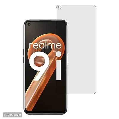 iNFiGO Crystal Clear Impossible Fibre Glass, a Screen Protector compatible for Realme 9i-thumb0