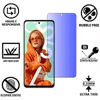 iNFiGO Anti Blue Light (Blue Light Resistant to Protect your Eyes) Tempered Glass Screen Protector for Realme C55.-thumb1