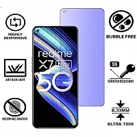 iNFiGO Blue Light Resistant Tempered Glass, a Screen Protector compatible for Realme X7 Max-thumb1