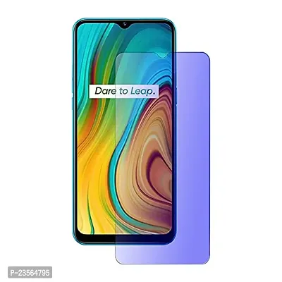 iNFiGO Blue Light Resistant Tempered Glass, a Screen Protector compatible for Realme C3