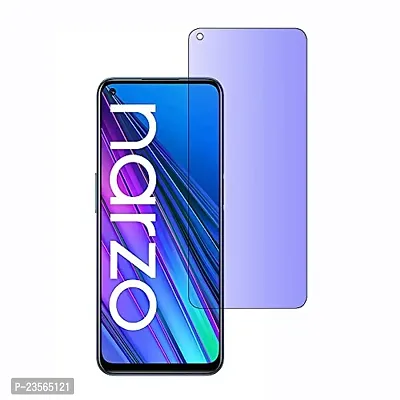 iNFiGO Blue Light Resistant Tempered Glass, a Screen Protector compatible for Realme Narzo 30 5G