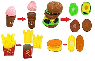 My happy meal fast food pretend play toys set for kids-thumb1