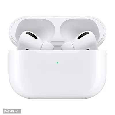 Wireless Airpods Pro with Wireless Charging Case, White-thumb0