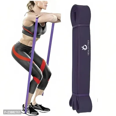 Healthtrek Heavy Power Resistance Band for Workout and Fitness-thumb0