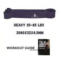 Healthtrek Heavy Power Resistance Band for Workout and Fitness-thumb3