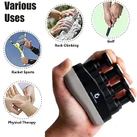 Healthtrek Adjustable Finger Gripper for Musician (Pack of 1, Black)-thumb3