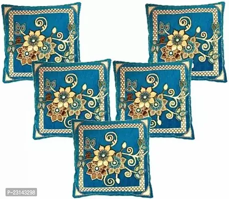 Stylish Chenille Cushion Covers Pack Of 5