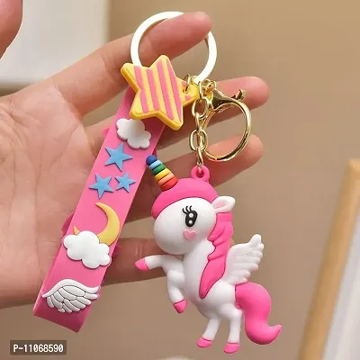 Cute unicorn clearance keychain