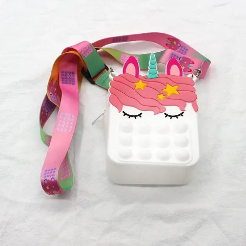 Stylish Silicon Unicorn Coin Purse