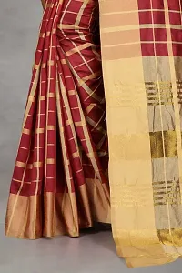 Attractive Art Silk Saree with Blouse piece For Women-thumb4