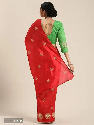 Attractive Georgette Saree with Blouse piece For Women-thumb4