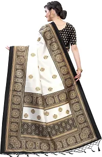 Trendy Art Silk Saree with Blouse piece For Women-thumb3