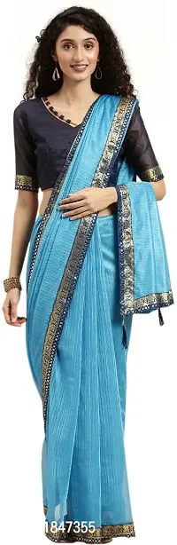 Attractive Art Silk Saree with Blouse piece For Women Pack Of 2-thumb2