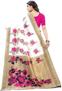 Trendy Art Silk Saree with Blouse piece For Women-thumb3