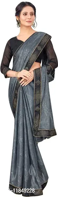 Trendy Georgette Saree with Blouse piece For Women-thumb5