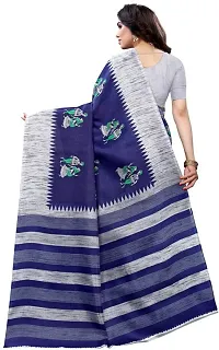 Stylish Art Silk Saree with Blouse piece For Women-thumb3